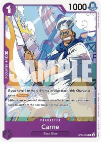 Carne - Legacy of the Master (OP12) #OP12-066 - Common One Piece Trading Card
