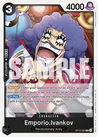 Emporio.Ivankov (084) - Legacy of the Master (OP12) #OP12-084 - Uncommon One Piece Trading Card