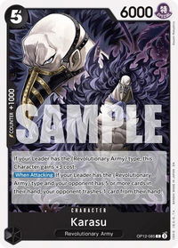 Karasu - Legacy of the Master (OP12) #OP12-085 - Common One Piece Trading Card