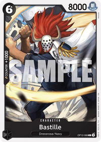 Bastille - Legacy of the Master (OP12) #OP12-088 - Common One Piece Trading Card