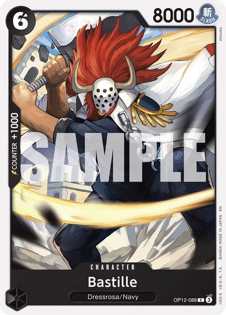 Bastille - Legacy of the Master One Piece trading card