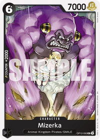 Mizerka - Legacy of the Master (OP12) #OP12-092 - Uncommon One Piece Trading Card