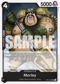 Morley - Legacy of the Master (OP12) #OP12-093 - Uncommon One Piece Trading Card