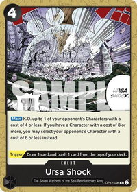 Ursa Shock - Legacy of the Master (OP12) #OP12-096 - Common One Piece Trading Card