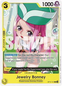 Jewelry Bonney (101) - Legacy of the Master (OP12) #OP12-101 - Common One Piece Trading Card