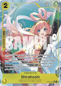Shirahoshi (Alternate Art) - Legacy of the Master (OP12) #OP12-102 - Super Rare One Piece Trading Card
