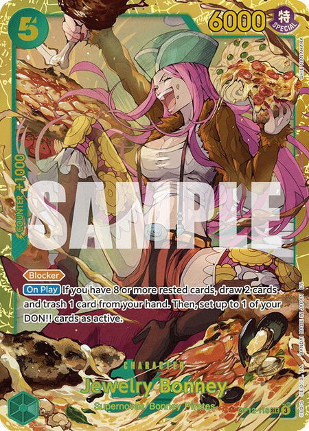Jewelry Bonney (118) - Legacy of the Master One Piece trading card