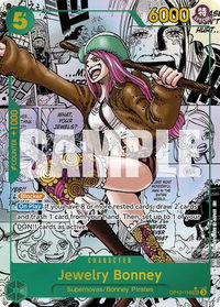 Jewelry Bonney (118) (Manga) - Legacy of the Master (OP12) #OP12-118 - Secret Rare One Piece Trading Card