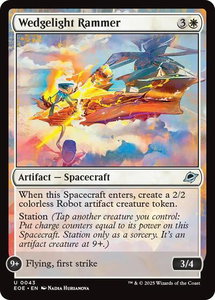 Wedgelight Rammer - Edge of Eternities (EOE) #43 - Uncommon Magic: The Gathering Trading Card