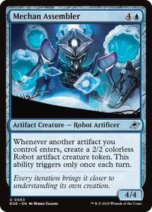 Mechan Assembler - Edge of Eternities (EOE) #63 - Uncommon Magic: The Gathering Trading Card
