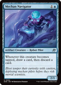 Mechan Navigator - Edge of Eternities (EOE) #64 - Uncommon Magic: The Gathering Trading Card