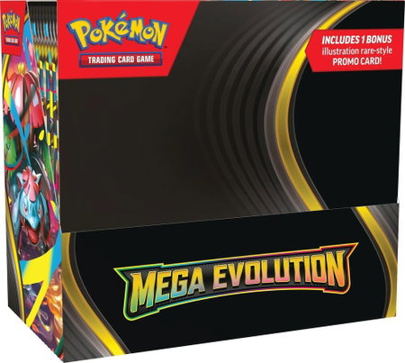 Mega Evolution Enhanced Booster Box trading card from ME01: Mega Evolution Mega Evolution Enhanced Booster Box - ME01: Mega Evolution Pokémon trading card