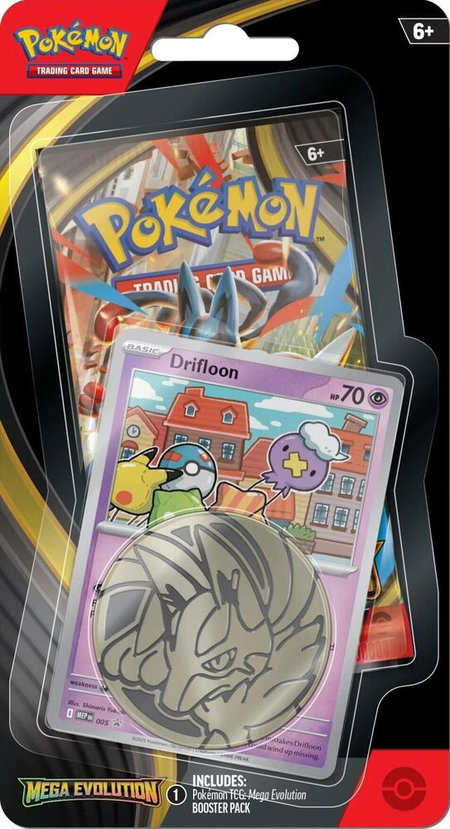 Mega Evolution Single Pack Blister [Drifloon] - ME01: Mega Evolution Pokémon trading card