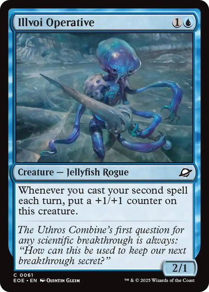 Illvoi Operative trading card from Edge of Eternities Illvoi Operative - Edge of Eternities Magic: The Gathering trading card
