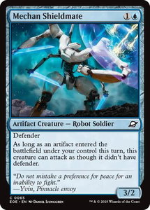 Mechan Shieldmate - Edge of Eternities (EOE) #65 - Common Magic: The Gathering Trading Card