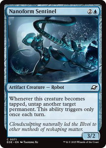 Nanoform Sentinel - Edge of Eternities (EOE) #71 - Common Magic: The Gathering Trading Card