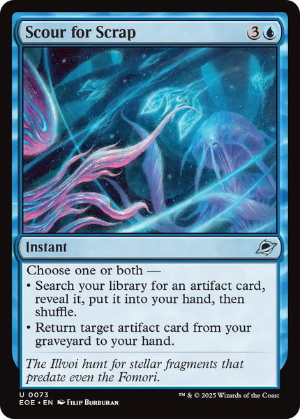 Scour for Scrap - Edge of Eternities Magic: The Gathering trading card