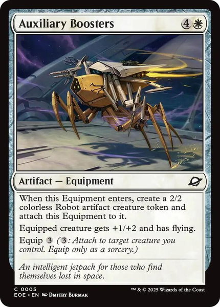 Auxiliary Boosters - Edge of Eternities Magic: The Gathering trading card