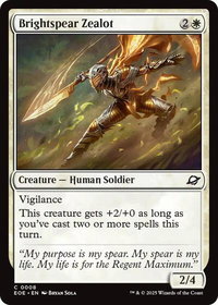Brightspear Zealot - Edge of Eternities (EOE) #8 - Common Magic: The Gathering Trading Card