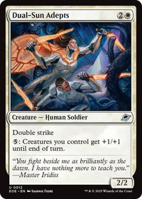 Dual-Sun Adepts - Edge of Eternities (EOE) #12 - Uncommon Magic: The Gathering Trading Card