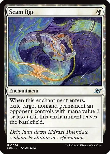 Seam Rip - Edge of Eternities Magic: The Gathering trading card
