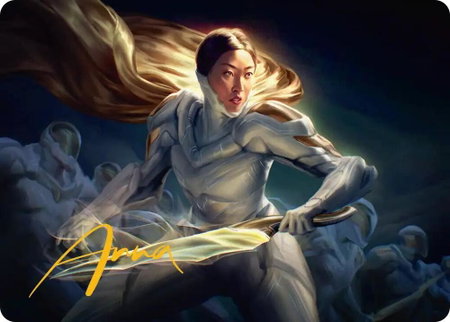 Cosmogrand Zenith Art Card (Gold-Stamped Signature) trading card from Art Series: Edge of Eternities Cosmogrand Zenith Art Card (Gold-Stamped Signature) - Art Series: Edge of Eternities Magic: The Gathering trading card