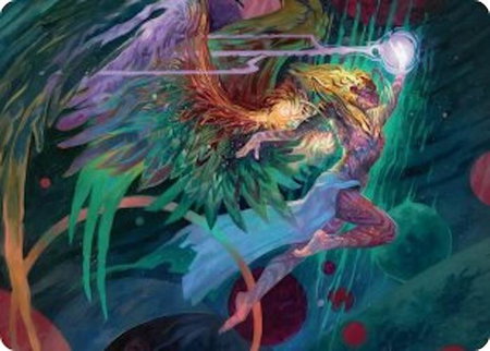 Exalted Sunborn Art Card trading card from Art Series: Edge of Eternities Exalted Sunborn Art Card - Art Series: Edge of Eternities Magic: The Gathering trading card