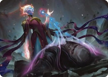 Lightstall Inquisitor Art Card trading card from Art Series: Edge of Eternities Lightstall Inquisitor Art Card - Art Series: Edge of Eternities Magic: The Gathering trading card