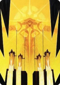 Hardlight Containment Art Card - Art Series: Edge of Eternities (AAEOE) #4 - Special Magic: The Gathering Trading Card