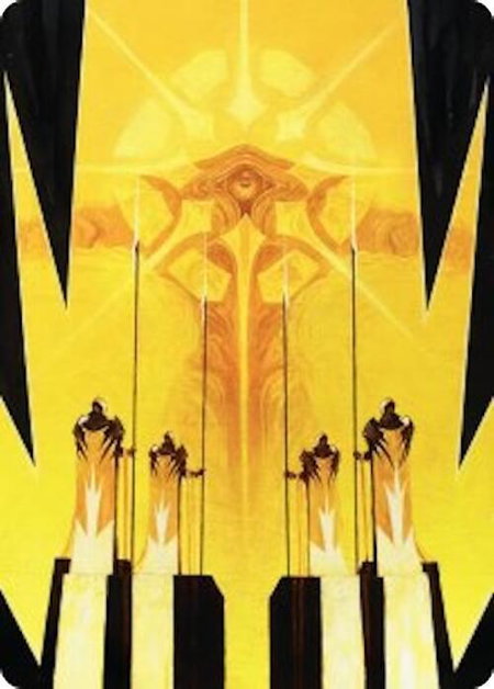 Hardlight Containment Art Card trading card from Art Series: Edge of Eternities Hardlight Containment Art Card - Art Series: Edge of Eternities Magic: The Gathering trading card