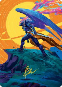 Astelli Reclaimer Art Card (Gold-Stamped Signature) - Art Series: Edge of Eternities (AAEOE) #36 - Special Magic: The Gathering Trading Card