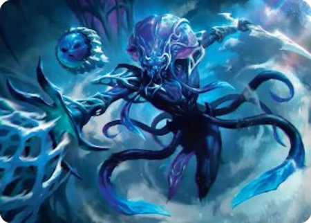 Illvoi Galeblade Art Card - Art Series: Edge of Eternities Magic: The Gathering trading card