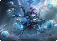 Mm'menon, the Right Hand Art Card - Art Series: Edge of Eternities (AAEOE) #8 - Special Magic: The Gathering Trading Card