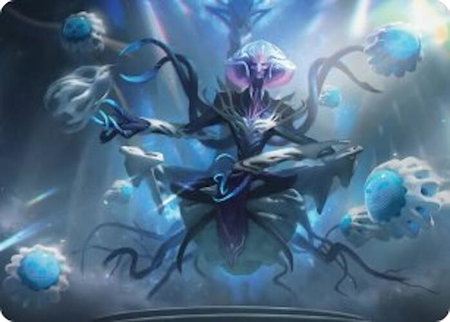 Mm'menon, the Right Hand Art Card - Art Series: Edge of Eternities Magic: The Gathering trading card