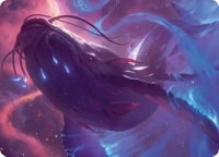 Starbreach Whale Art Card - Art Series: Edge of Eternities (AAEOE) #9 - Special Magic: The Gathering Trading Card