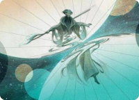 Weftwalking Art Card - Art Series: Edge of Eternities (AAEOE) #10 - Special Magic: The Gathering Trading Card