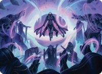 Chorale of the Void Art Card - Art Series: Edge of Eternities (AAEOE) #12 - Special Magic: The Gathering Trading Card