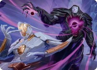 Lightless Evangel Art Card - Art Series: Edge of Eternities (AAEOE) #15 - Special Magic: The Gathering Trading Card