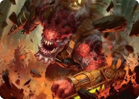 Full Bore Art Card trading card from Art Series: Edge of Eternities Full Bore Art Card - Art Series: Edge of Eternities Magic: The Gathering trading card