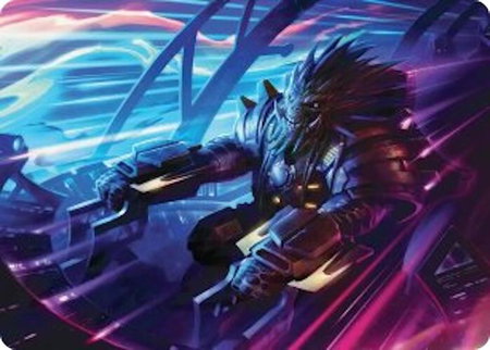 Tannuk, Steadfast Second Art Card trading card from Art Series: Edge of Eternities Tannuk, Steadfast Second Art Card - Art Series: Edge of Eternities Magic: The Gathering trading card