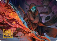 Weftstalker Ardent Art Card (Gold-Stamped Signature) - Art Series: Edge of Eternities (AAEOE) #20 - Special Magic: The Gathering Trading Card