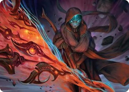 Weftstalker Ardent Art Card trading card from Art Series: Edge of Eternities Weftstalker Ardent Art Card - Art Series: Edge of Eternities Magic: The Gathering trading card