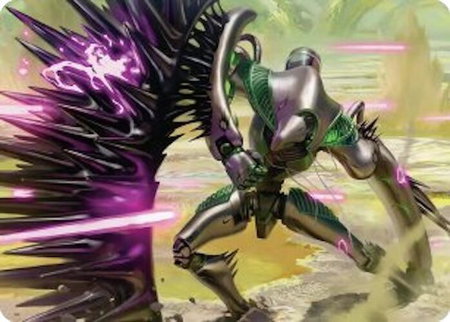 Tapestry Warden Art Card - Art Series: Edge of Eternities Magic: The Gathering trading card