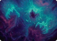 Cosmogoyf Art Card - Art Series: Edge of Eternities (AAEOE) #24 - Special Magic: The Gathering Trading Card