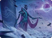 Bygone Colossus Art Card - Art Series: Edge of Eternities (AAEOE) #26 - Special Magic: The Gathering Trading Card