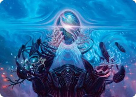 The Endstone Art Card trading card from Art Series: Edge of Eternities The Endstone Art Card - Art Series: Edge of Eternities Magic: The Gathering trading card
