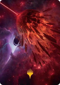 Kavaron, Memorial World Art Card (Gold-Stamped Planeswalker Symbol) - Art Series: Edge of Eternities (AAEOE) #31 - Special Magic: The Gathering Trading Card
