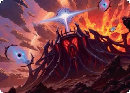 Secluded Starforge Art Card trading card from Art Series: Edge of Eternities Secluded Starforge Art Card - Art Series: Edge of Eternities Magic: The Gathering trading card