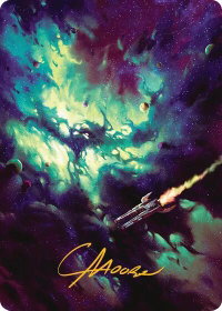 Blinkmoth Nexus Art Card (Gold-Stamped Signature) - Art Series: Edge of Eternities (AAEOE) #42 - Special Magic: The Gathering Trading Card