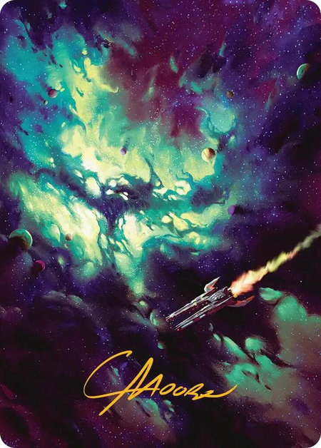 Blinkmoth Nexus Art Card (Gold-Stamped Signature) - Art Series: Edge of Eternities Magic: The Gathering trading card